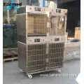 Low Price Good Quality Stainless Steel Veterinary ICU Cage for Dogs and Cats